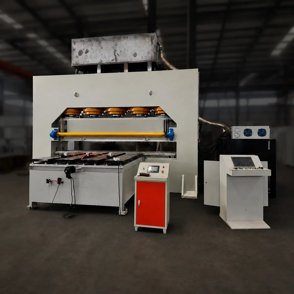 H Frame Hydraulic Press for Container Roof Panel Forming