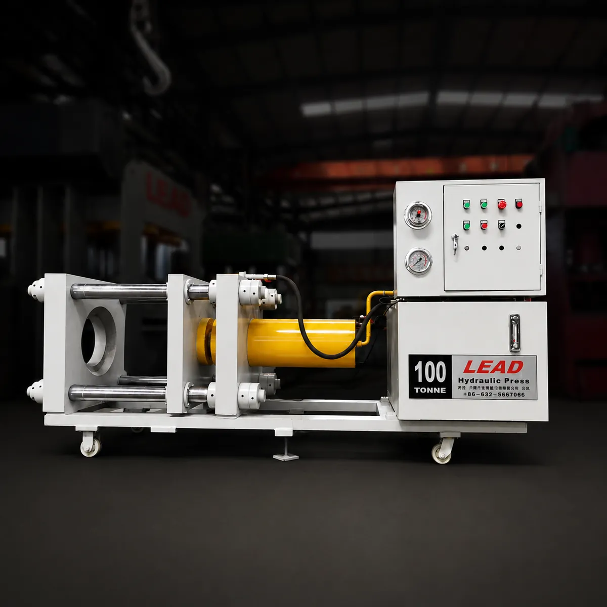 100T Horizontal Hydraulic Press for Metal Steel Stainless Steel Iron Sheet Plate Stamping Deep Drawing Forming