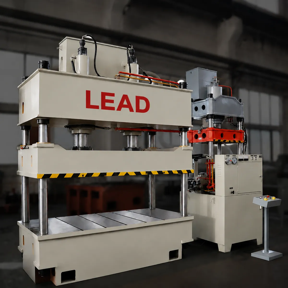 100T Double Cylinder Hydraulic Press for Metal Steel Stainless Steel Iron Sheet Plate Stamping Deep Drawing Forming Molding