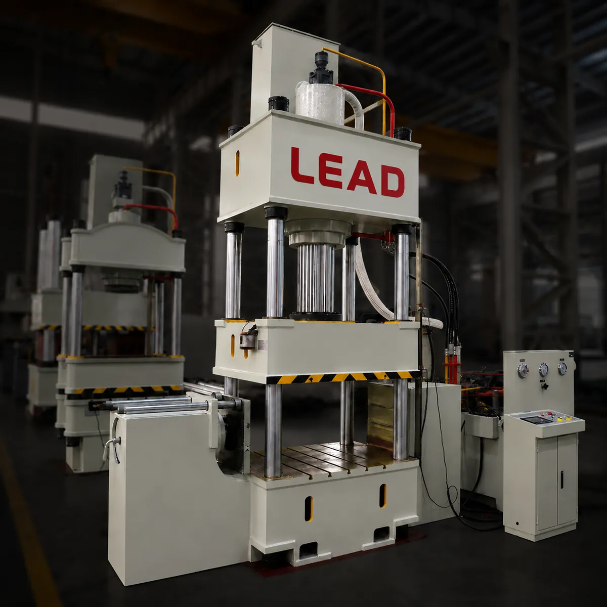 200T Hydraulic Press with Side Cylinder for Metal Steel Stainless Steel Iron Sheet Plate Stamping Deep Drawing Forming