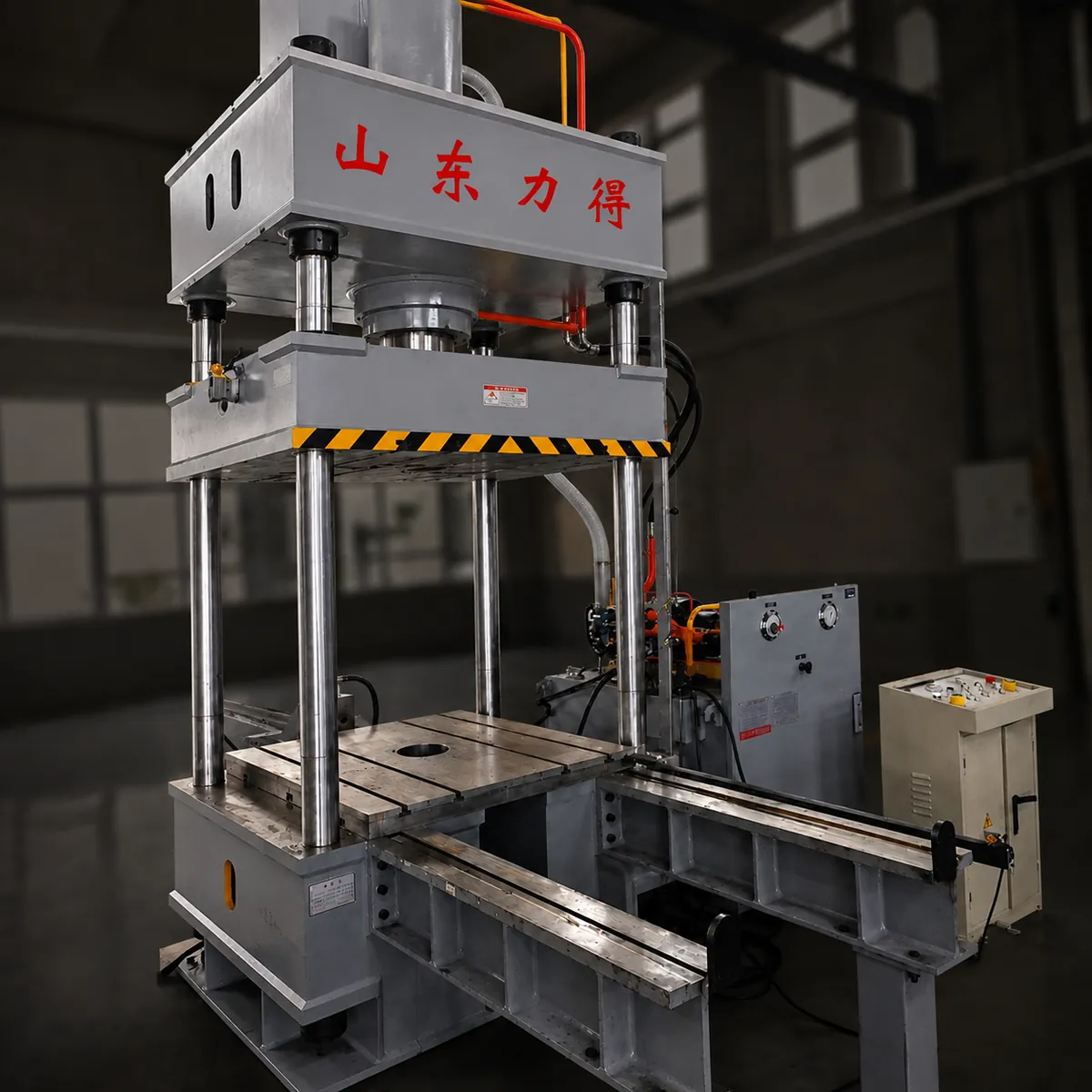 200T Hydraulic Press with Movable Sliding Worktable for Metal Steel Stainless Steel Iron Sheet Plate Stamping Deep Drawing