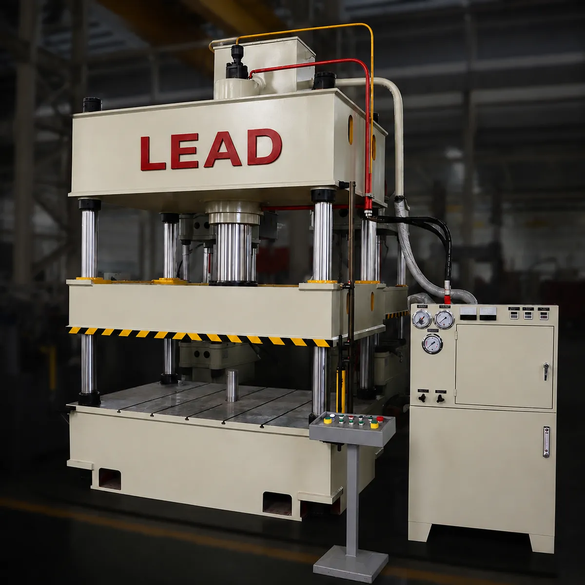 200T Large Table Hydraulic Press for Metal Steel Stainless Steel Iron Sheet Plate Stamping Deep Drawing Forming Molding