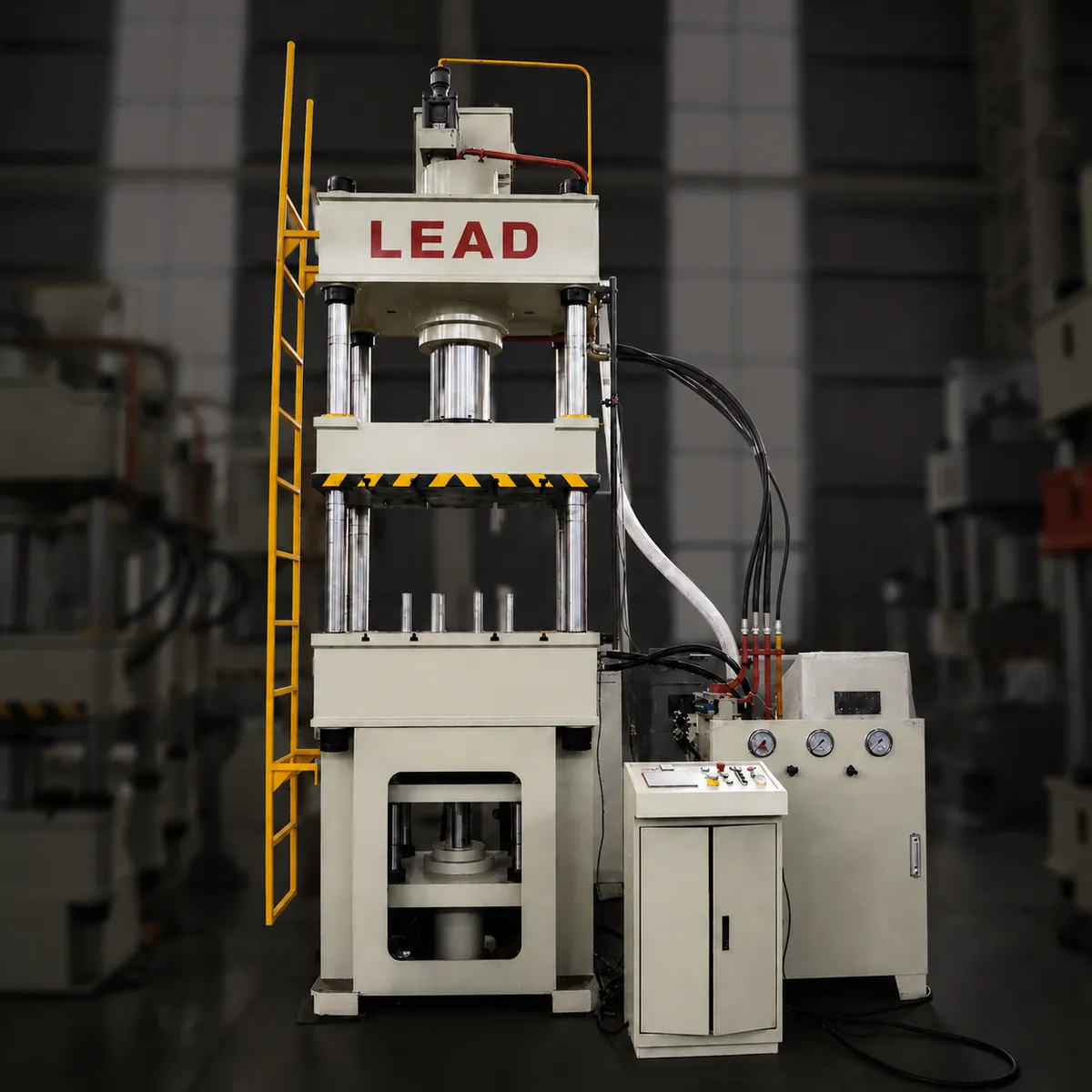 200T Hydraulic Press with Hydraulic Cushion for Sheet Metal Thin Plate Deep Drawing Stretching Forming Molding Blanking
