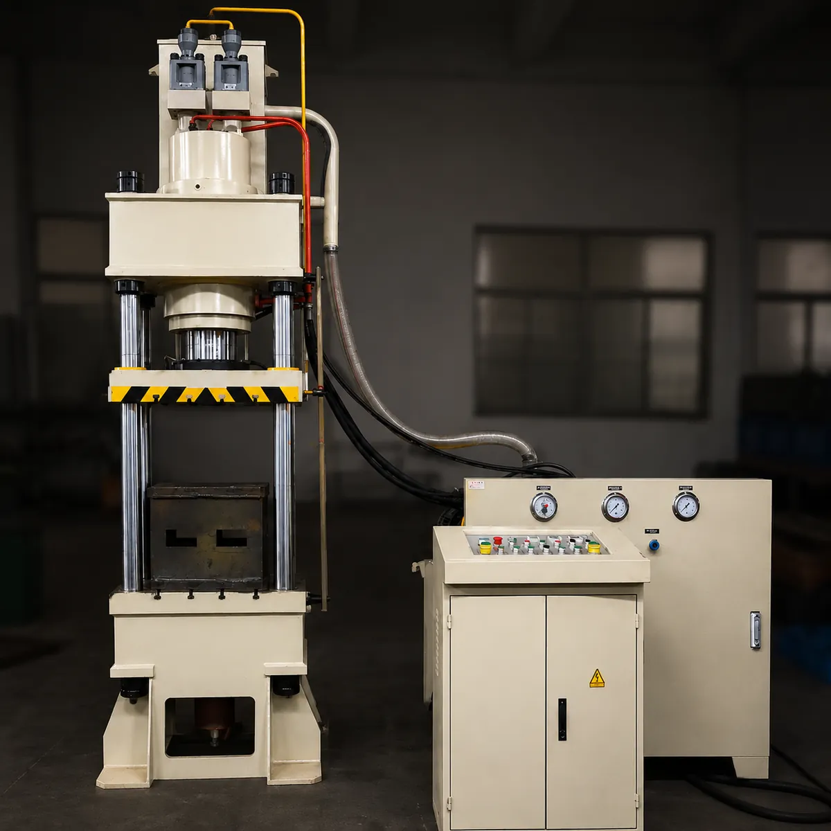 Hydraulic Press for Metal Steel Stainless Steel Iron Aluminum Copper Cold Extrusion Forming Molding Pressing Stamping