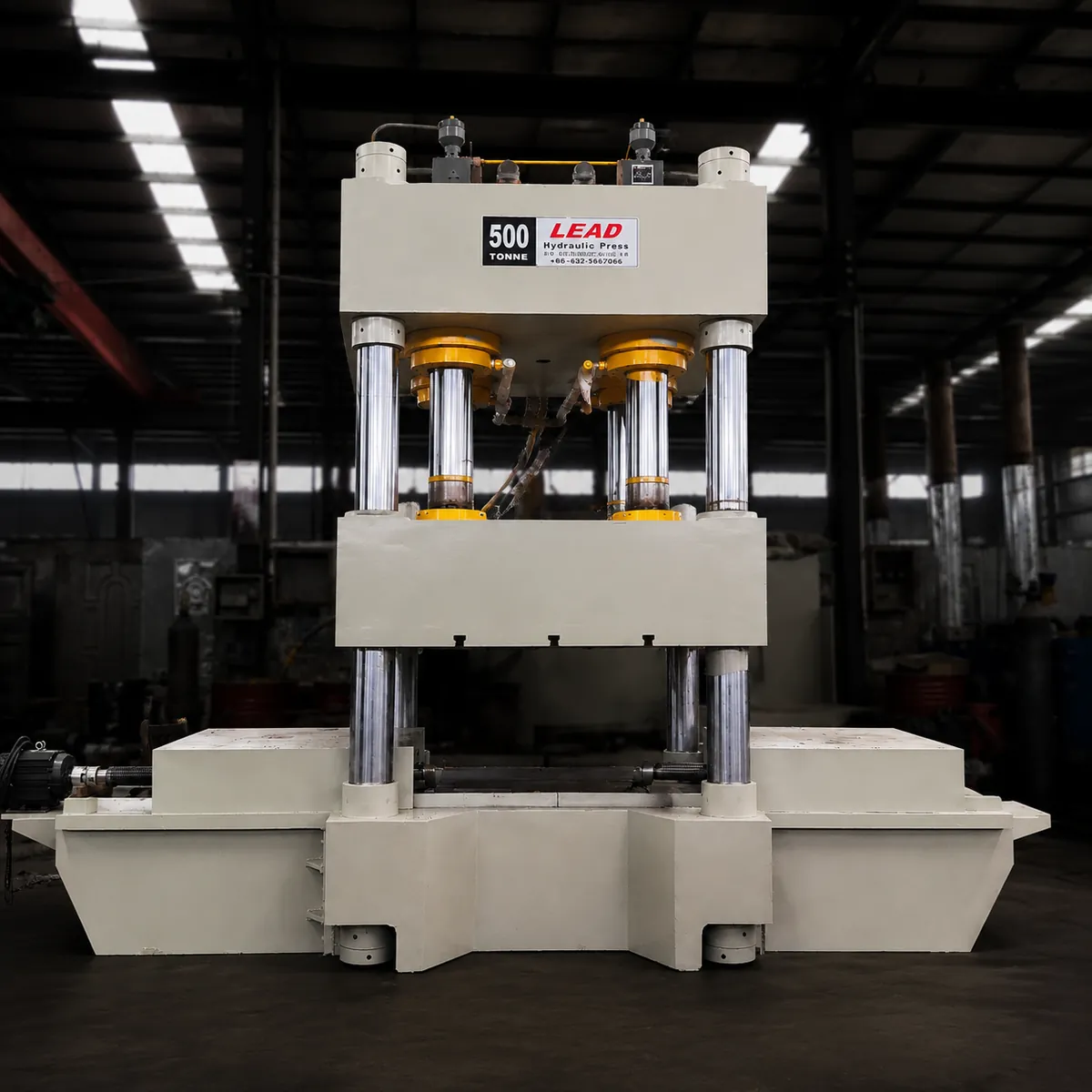 500T Hydraulic Press with Movable Sliding Worktable for Metal Steel Stainless Steel Iron Sheet Plate Stamping Deep Drawing