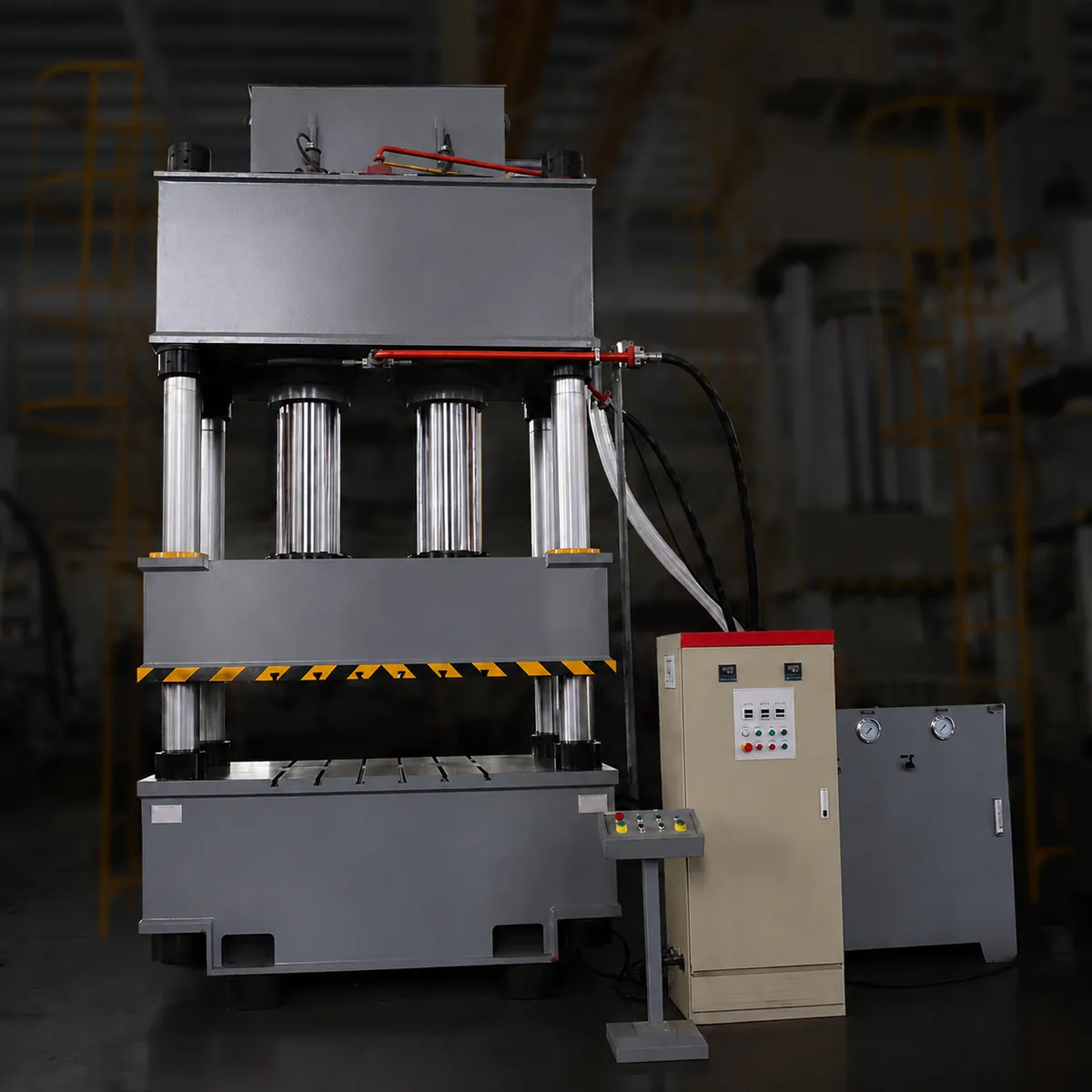 500T Double Cylinder Hydraulic Press for Metal Steel Stainless Steel Iron Sheet Plate Stamping Deep Drawing Forming