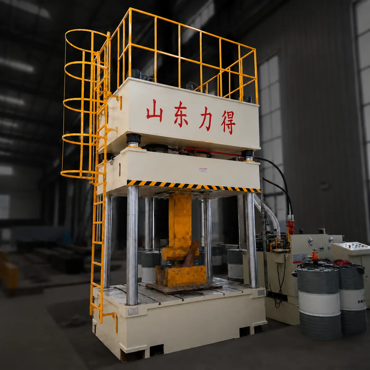 500T Hydraulic Press for Profile Section Steel Angle Steel Channel Steel Beam Forming Stamping Molding Pressing