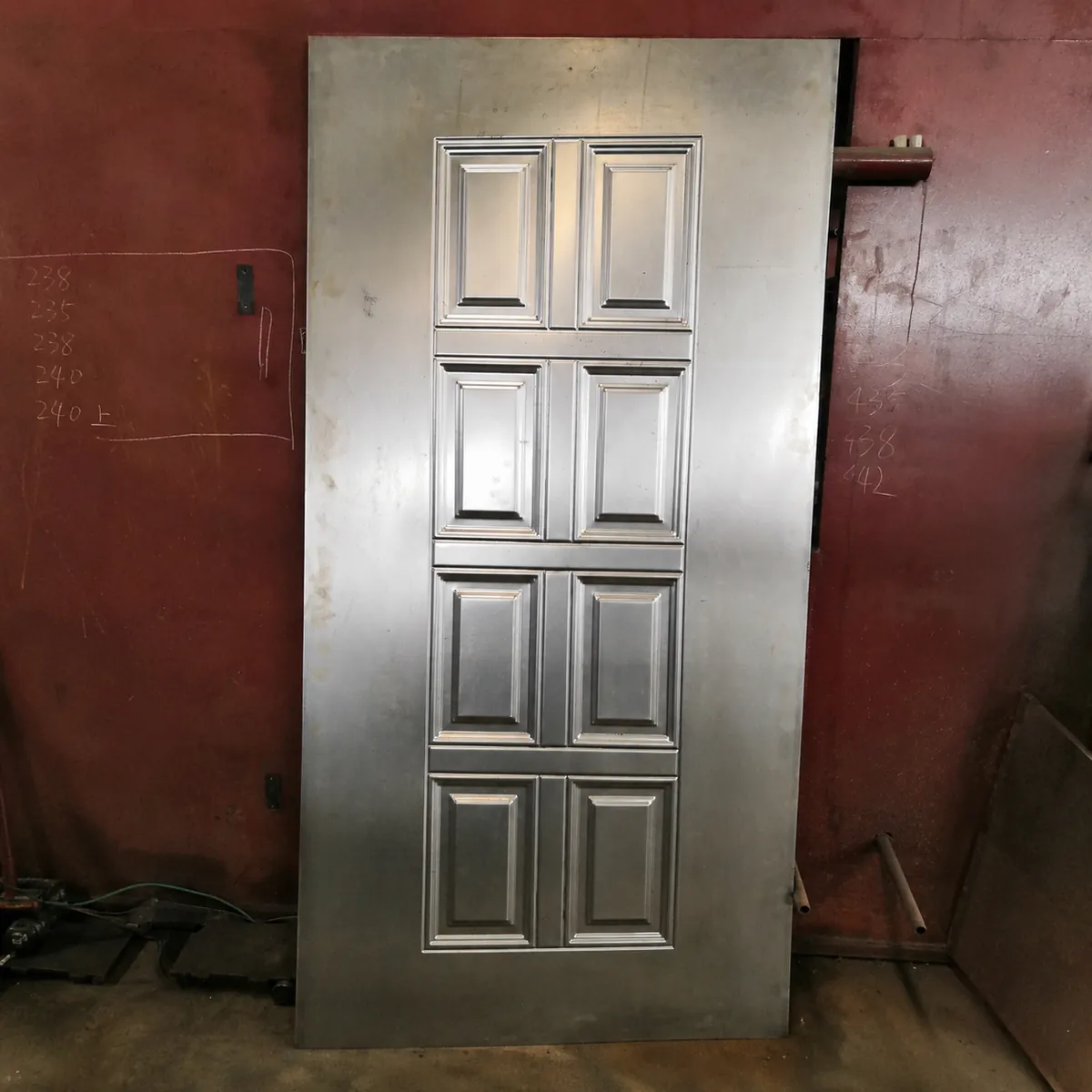 2500T Security Anti-Theft Steel Iron Metal Door Panel Embossing Press Machine for Interior Exterior Courtyard Door
