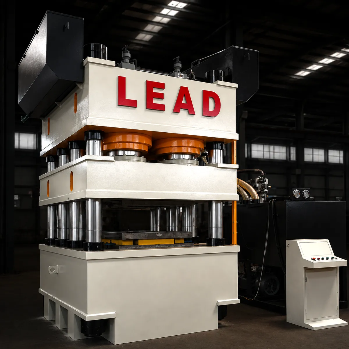 3600T Hydraulic Press for Security Anti-Theft Steel Iron Metal Door Panel Embossing Pressing Forming Molding