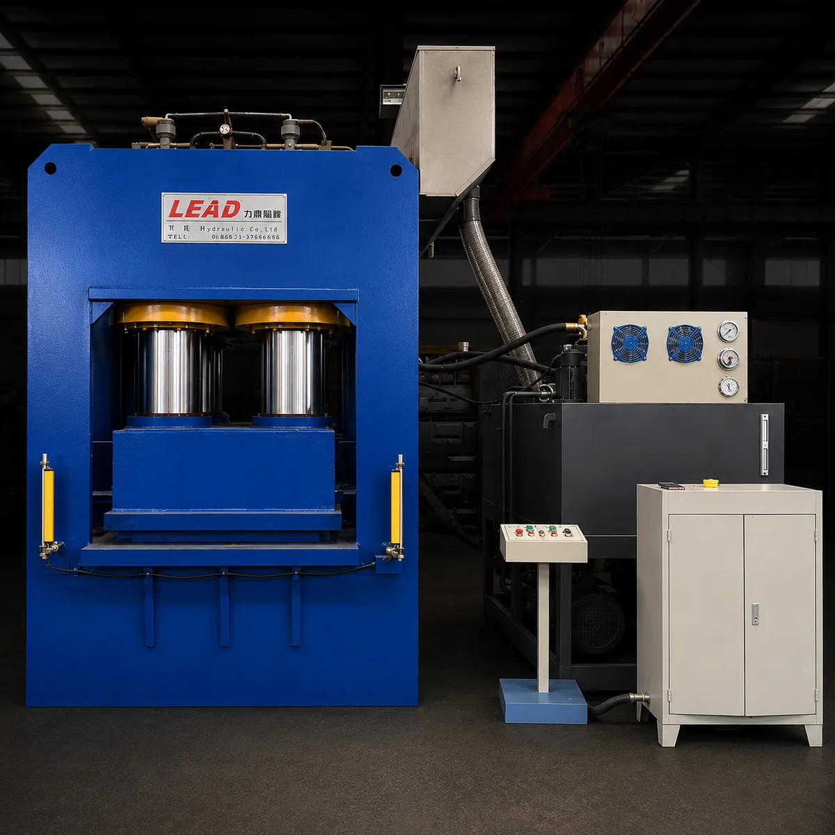 3000T Single Action Steel Wood Metal Door Panel Embossing Machine Press for Security Anti-Theft Interior Exterior Door
